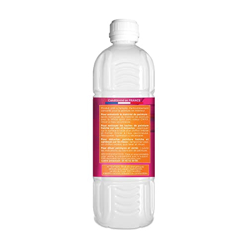 White Spirit sans odeur Onyx 1L idéal pour rénover la maison proprement