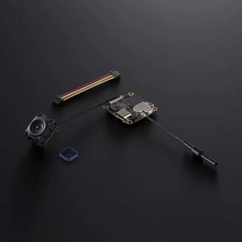dji o4 air unit for fpv drone digital transmission system 20ms low latency 10km max range 4k60fps video recording 1080p100fps live view 82g lightweight body 12-inch cmos sensor