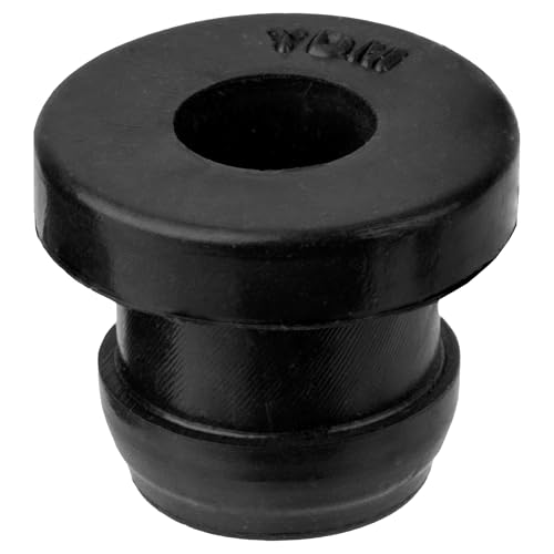 Topfträgergummis, 12 Stück, in Schwarz, aus Silikon, hitze-beständig, für Ø 5 mm Stäbe, kompatibel mit u.a. Dometic, Smev, Thetford Wohnmobil Kochfelder, Pfannenträger Gummis, Loch Stopfen Topfstützen