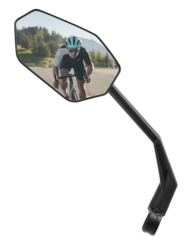 Espejo retrovisor para bicicleta de carretera y paseos urbanos seguros en E-Bike