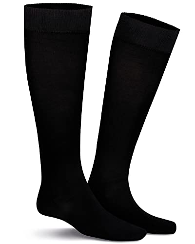 Preisvergleich Produktbild KUNERT Herren Kniestrümpfe Richard hautfreundlich Black 0070 43-46