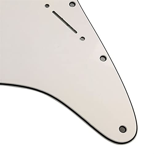 KESHUO Parties De Guitare De Grande Qualité 2 P90 Strat Guitare Pickguard Aucun Trou De Contrôle pour 11 Trous De Vis… - Les Beatles, Paul McCartney, John Lennon, RIngo Starr, George Harrison KESHUO Parties De Guitare De Grande Qualité 2 P90 Strat Guitare Pickguard Aucun Trou De Contrôle pour 11 Trous De Vis… – Image 6