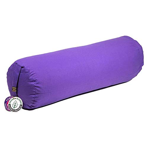 ManiBhadra Yoga Bolster Cilíndrico Violeta