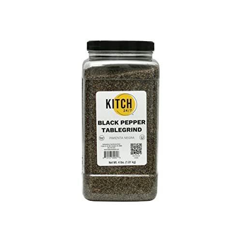 Kitch 24/7 Table Grind Ground Black Pepper, 4 Pound #TOP28