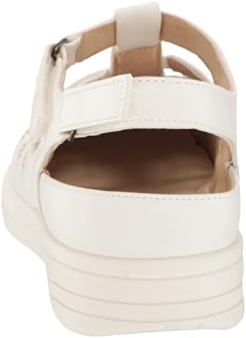 Easy Street Women's Rozene Mary Jane Flat, White, 10 Wide | Image 2