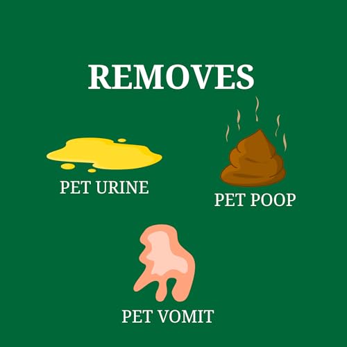 Image of | Pet Enzymatic Stain & Odor Eliminator for Strong Odors Around the Home - Carpet Cleaner for Dog & Cat Urine - 32oz Spray