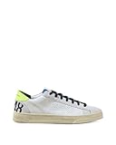 P448 Sneaker Jack de piel y gamuza blanca - S23JACK-M.SWED, Color blanco., 47 EU