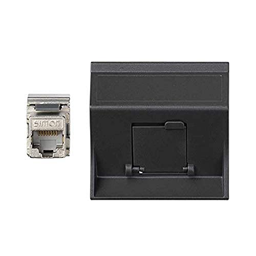 Placa VD inclinada CG 1 Cat6A FTP grafit haute performance architecturale - 2