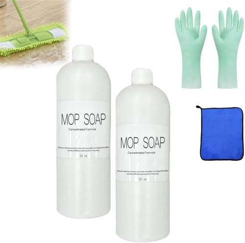 Jabón de fregona altamente perfumado, jabón de fregona perfumado natural para limpieza de suelos, limpiador multiusos de suministros para el hogar, cocina, piso, baño (2)