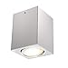 Produktbild Briloner Leuchten LED Aufbauleuchte, Deckenlampe GU10, Reflektor schwenkbar, 400 Lumen, 3.000 Kelvin, Silber, 8x8cm, 5 W, Silberfarbig