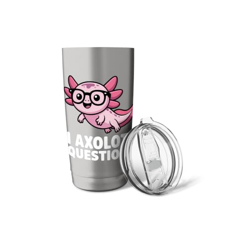 I Axolotl Questions Gobelet isotherme en acier inoxydable double paroi – vue 5