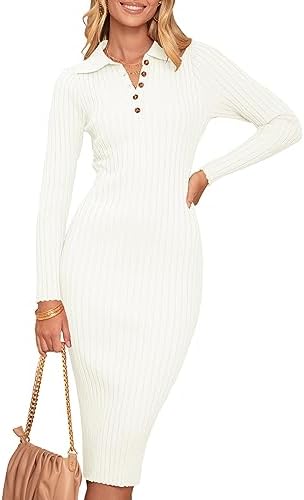 Knit Midi Dress