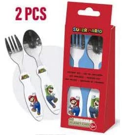 Set De Vaisselle Enfant Super Mario - 3 Pièces (Assiette, Bol, Gobelet) Sans BPA, Réutilisable