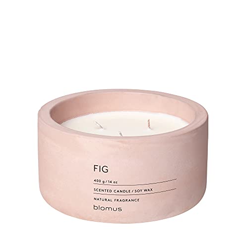 Blomus Fraga Scented Candle 3 Wick 13Cm/5Inch Rose Dust W/Fig Scent #TOP11