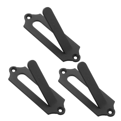 HEMOTON 3pcs Deer Skull Wall Mount Hanger Large European Style Metal Rack Deer Head Decor for Home Wall Decor Animal Skull Hanger