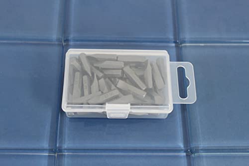 TMAX 50p 1/4" Flat Slotted 1" Long Screwdriver Insert Bit, Impact S2 Steel by TMAX - Used condition - Image 4