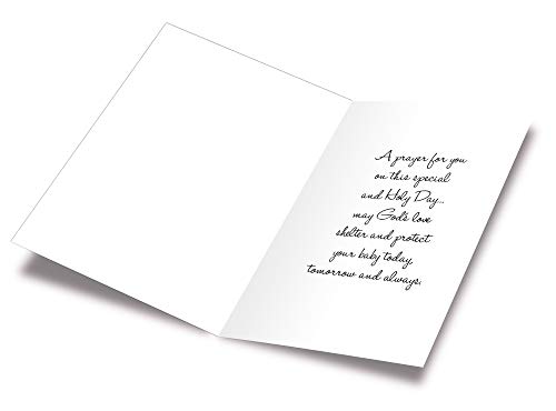 Religious Baby Baptism Greeting Card, Made In America, Eco-Friendly (Animals) #TOP1