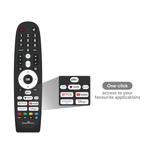 Smart Tech 55QV02K QLED Fernseher 55 Zoll Smart TV VIDAA - HDR Fernseher mit 4K UHD Auflösung, Bluetooth und Triple-Tuner (2026) 3