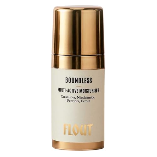 Image of FLOUT Boundless Face Moisturiser for Oily, Dry & Combination Skin | Niacinamide + Ceramides + Peptides Gel Cream | Oil-Free, Non-Greasy Barrier Repair Day & Night Cream | Women & Men