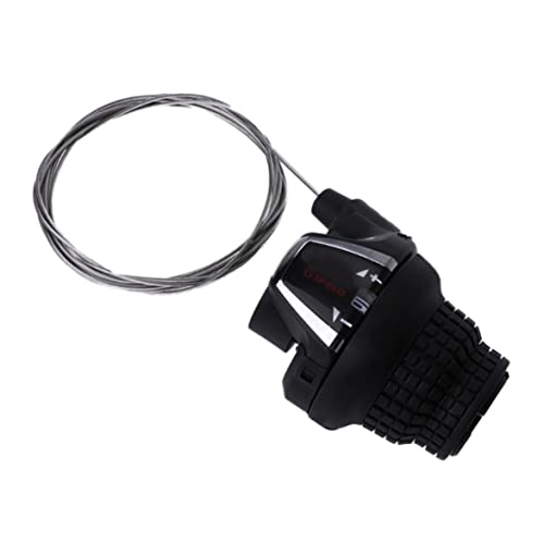Suxdlan Vélo Twist Grip manettes de vitesse levier de vitesse VTT droit 6 vitesses