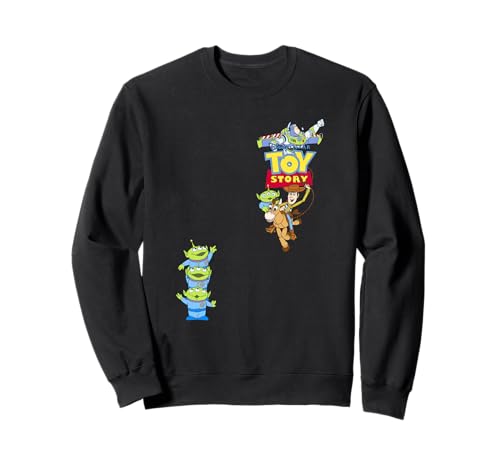 Sweat Toy Story Disney Pixar vêtement de groupe imprimé col rond