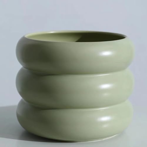 SANDYBAYTAS Ceramic Plant Pot Indoor, 6.5 Inch Flower…