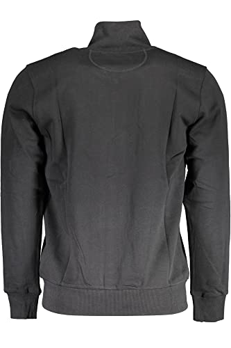 Pull en coton noir La Martina en taille M pour homme - 2