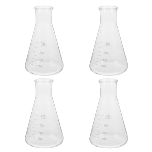 Flacon de Laboratoire en Verre Borosilicate Supérieur et Fiole Conique Haute Densité
