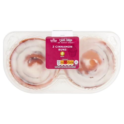 Morrisons Cake Shop Cinnamon Buns 2 Pack