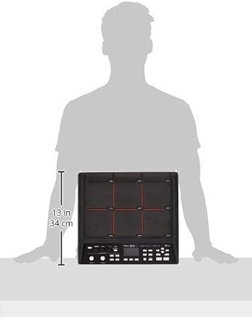 Roland Spd-Sx Percussion Sampling Pad, Unique Sampling-Pad Concept, 4 Gb Internal Memory/Black
