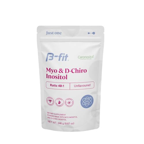 B-fit Inositol Supplement for Women Myo & D-Chiro 40:1 60 Servings 2 Mo