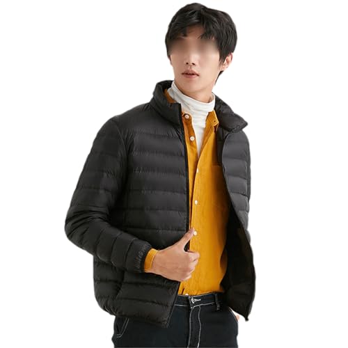 Manteau chaud léger en duvet de canard blanc doudoune homme coupe-vent chic