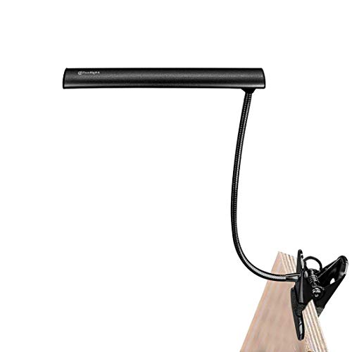 CeSunlight LED Clip on Desk Lamp, Bed Headboard Light with Clamp for Reading