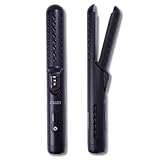 HOT & Cool PRO Styler | Ultra-Light 2-in-1 Flat Iron & Curling Iron with Cool Air System | Ceramic Plates, Rotating Cable, Auto Shut Off, 4 Heat Settings (320°F - 450°F) (Black)