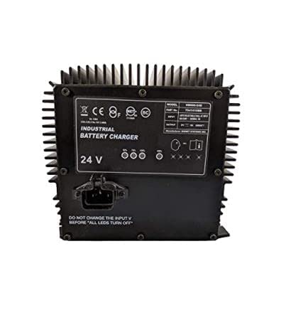 Intella Genie/Skyjack Original Scissor Lift Signet Charger OEM 24V HB600-24B 24 Volt 19 Amp (105739GT, 105739, 161827, 105739, 96211, 128537)