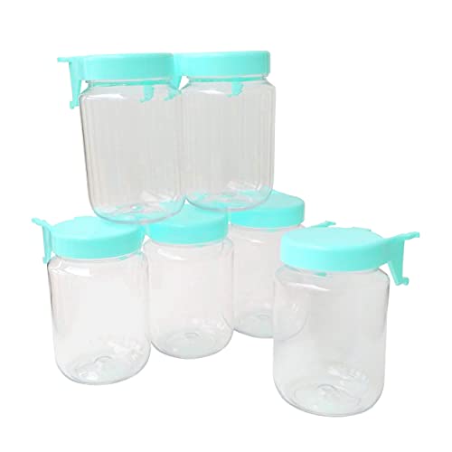 image for WORLD AXIOM Tall Pegboard Accessories Organizer Storage Jars - Large S