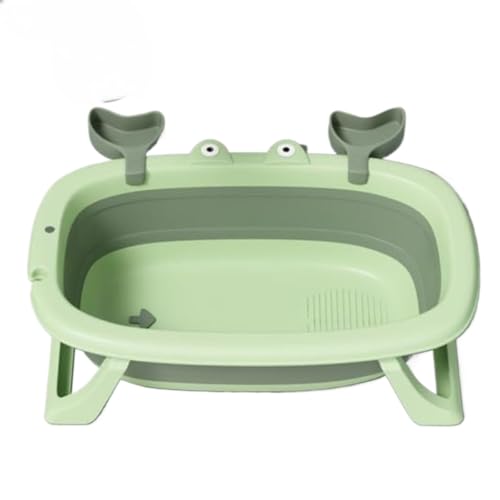 Riuuyyi 折りたたみ ペット用バスタブ柔らかいクッション付きのポータブル子犬用バスタブ簡単にお風呂に 排水穴付き 小型および中型ペット用 入れて簡単 折りたたみ式犬用品 洗面器 折りたたみ式 猫 ペット専用 洗面器 バスバケツ 取っ手付き (デフォル