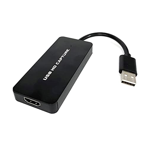 D36D 4K HDMI Capture Card – HDMI zu USB 2.0 Video Capture für 1080p Aufnahme und Live-Streaming, Ideal für Gaming, Unterricht, Videokonferenzen und Streaming