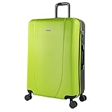 ITACA - Maletas Grandes De Viaje Rígidas Ligeras con 4 Doble Rueda 360° Maleta Grande 23 Kilos Alta Resistencia Maleta XL Duradera, Pistacho-Antracita