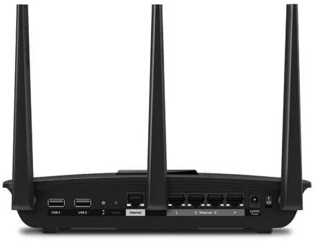 Linksys EA7500-RM2 AC1900 (Max Stream EA7500) Dual Band Wireless Router, Compatible with Alexa - Black (Renewed)
