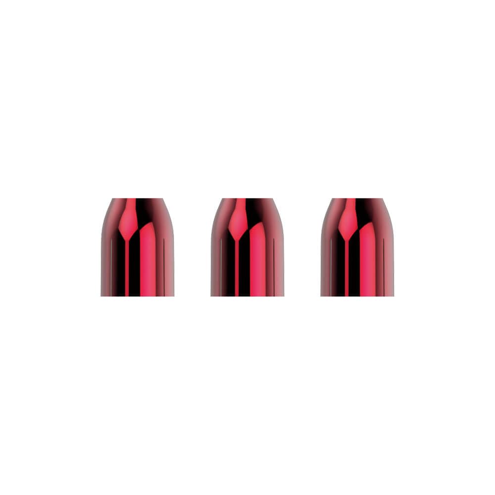 Copas new champagne ring rojo premium 3 unidades