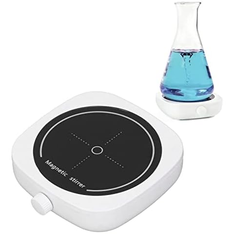 Magnetic stirrer, Portable 2000ml Automatic Stirrer 5W Electric Stirrer with Stir Head USB Cable for Home Experiments School Projects Laboratory Research Cover
