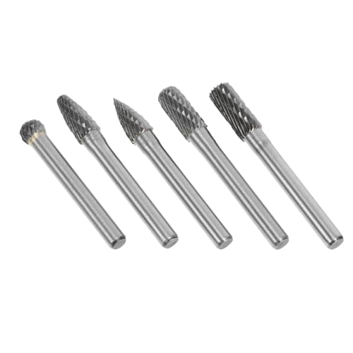 Kit de fresas rotativas de carburo de tungsteno 6 piezas 6x8mm miniatura 1