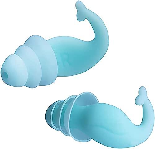 Noise-Cancelling earplugs (Green),Sleeping Ear Plugs Anti-snoring Ear Plugs,Loop Quiet Ear Plugs for Noise Reduction ? Super Sof