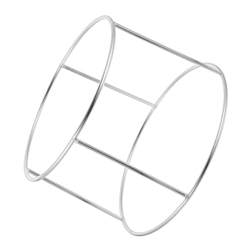 Garneck Stainless Steel Seafood Plate Rack Double Holder for Buffet Serving Stable Display Stand for Sushi Oysters Shrimp and Crab for Restaurants and Home Use