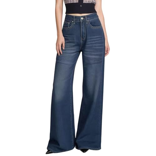 Jean denim stretch pour femme, le pantalon de loisirs streetwear
