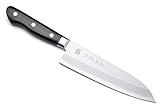 Yoshihiro VG10 Gold Stainless Steel Japanese Knife Series (Santoku 7