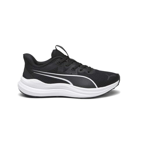 PUMA Kids Boys Reflect Lite Running Sneakers Shoes - Black - Size 5 M