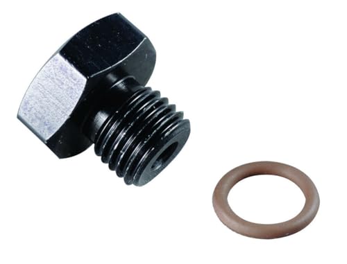 Fragola Performance Systems 481403-BL #3 Port Plug 3/8-24 Black