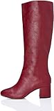 find. Burgess - Stivali Donna, Rosso (Dk Red), 36 EU
